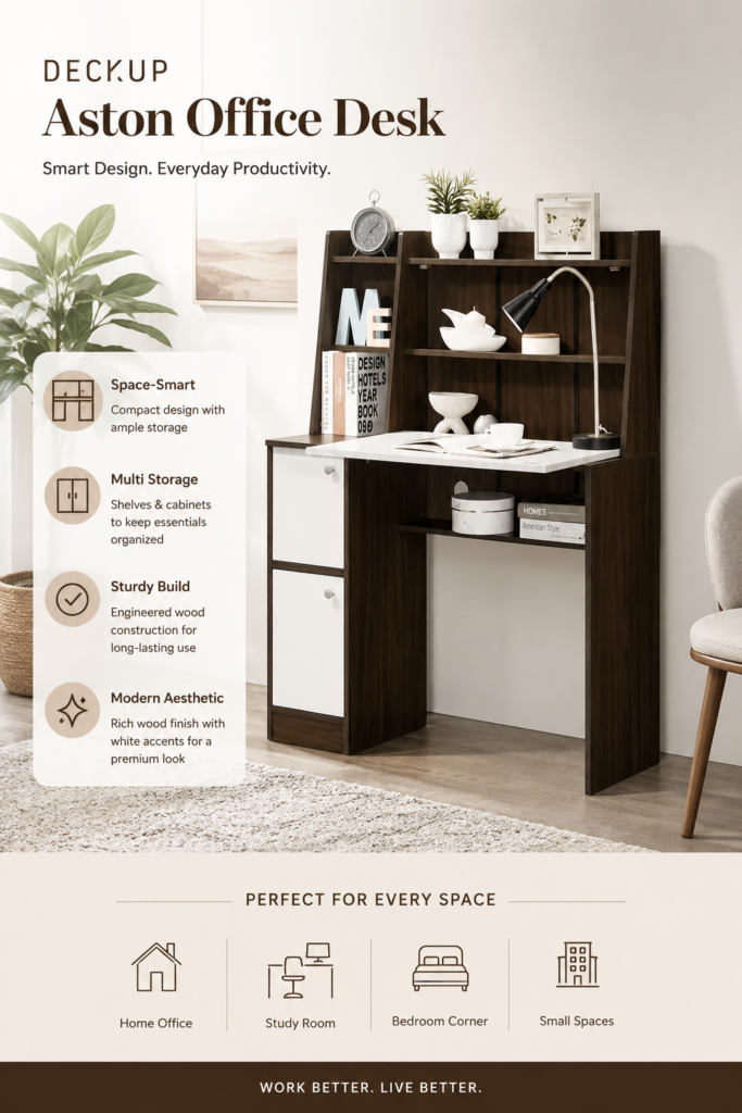 deckup aston office desk